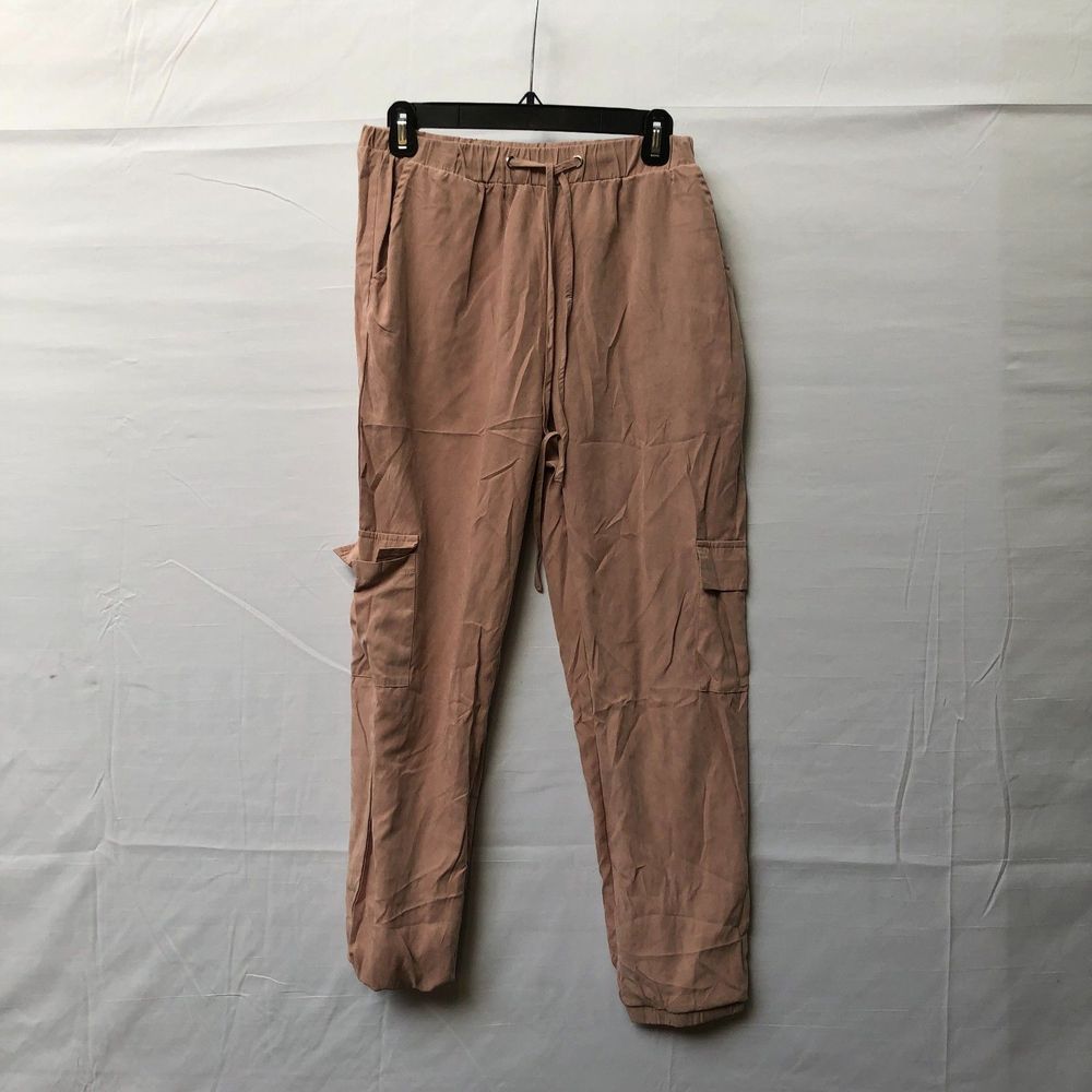 Boohoo Drawstring Cargo Pants - Comfortable and Stylish Joggers with Pockets